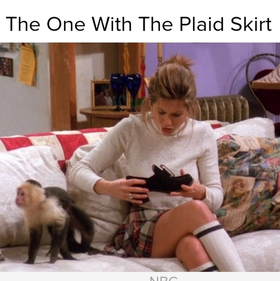 Vintage Dresses & Skirts - Pleated plaid skirt